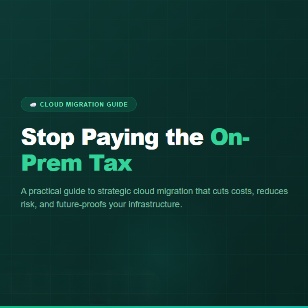 Stop Paying the On-Prem Tax: A 2026 Guide to Strategic Cloud Migration