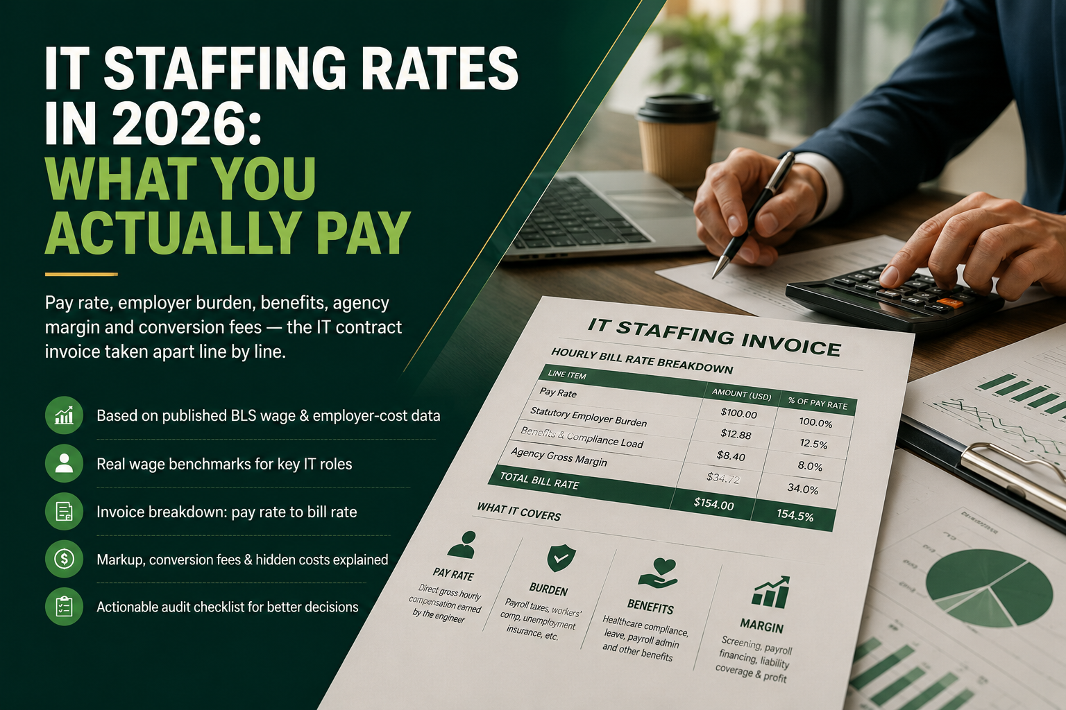 IT Staffing Rates in 2026: What You Actually Pay
