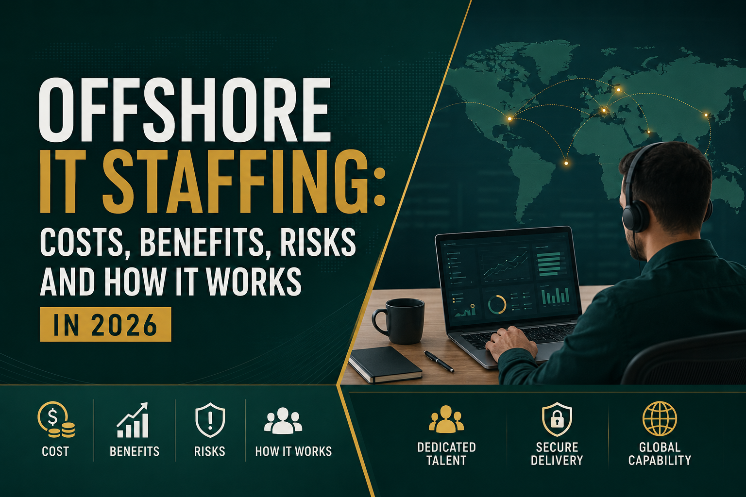 Offshore IT Staffing: Costs, Benefits, Risks and How It Works in 2026